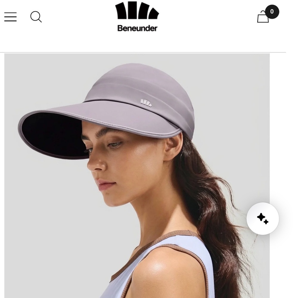 Beneunder Women's Lavender wide brim Sun protection Hat